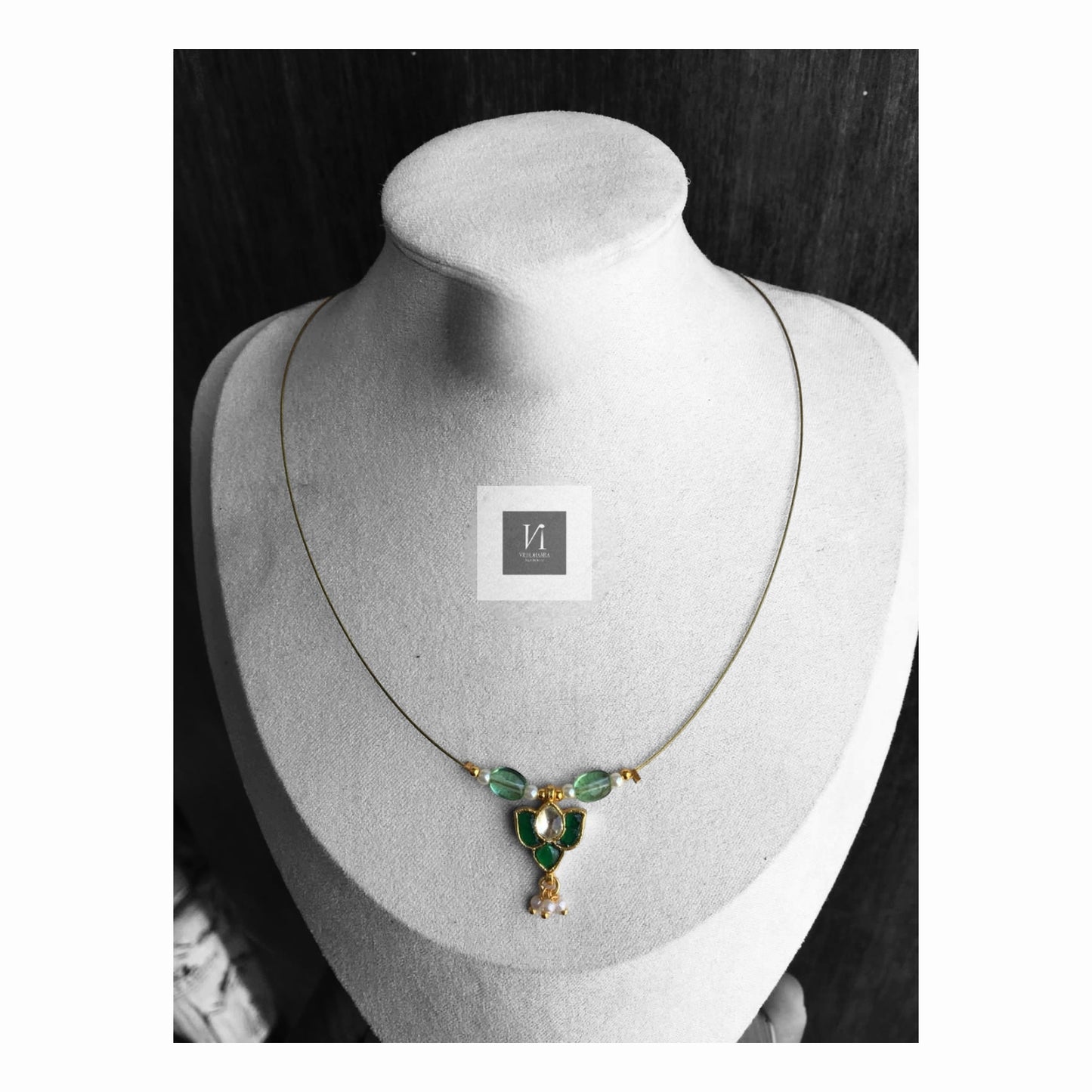 Beaded Flower Chain