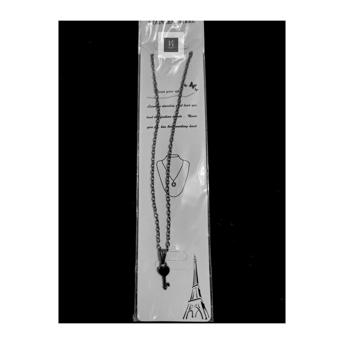Simple Key Pendant Chain