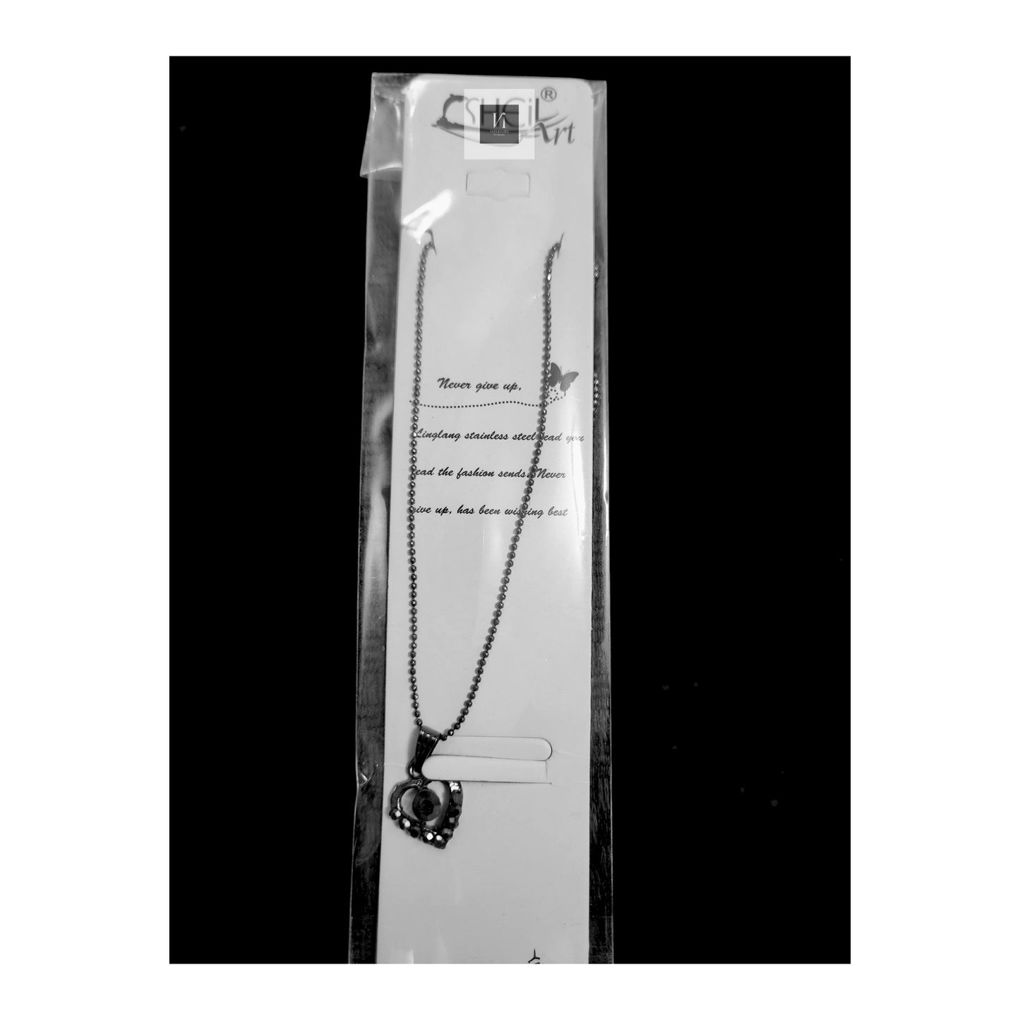 Simple Heart Pendant Chain