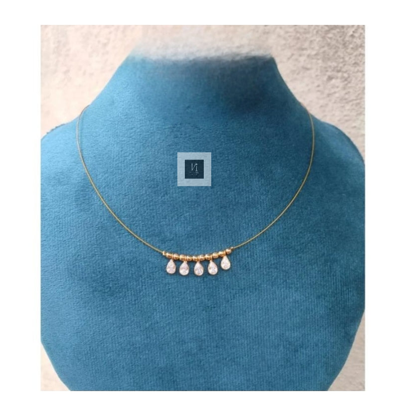 Raindrop Pendant - White
