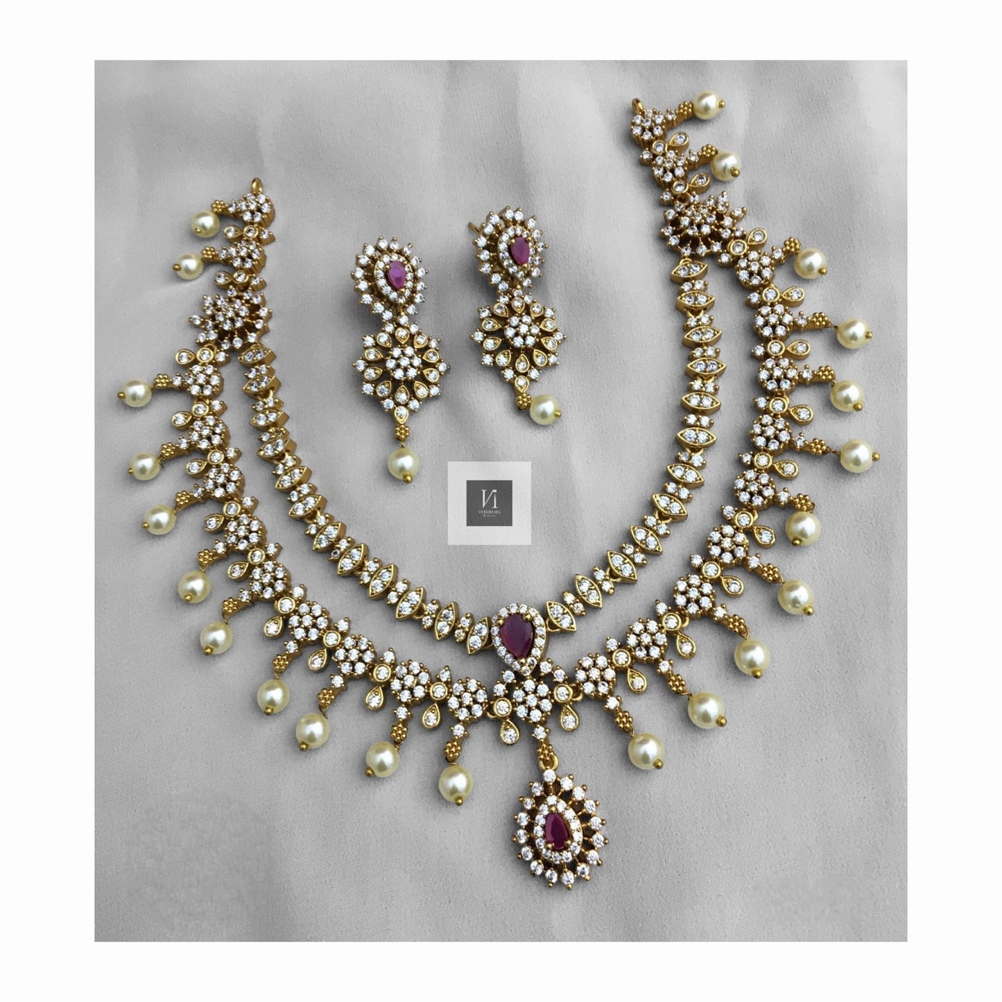 Layered Bridal Charm