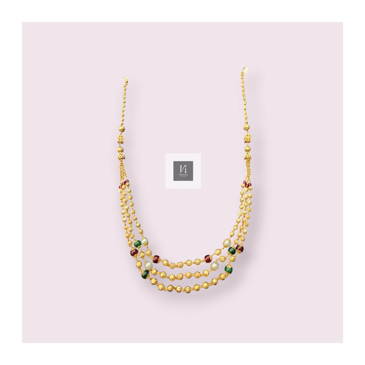 Layered Beaded Chain