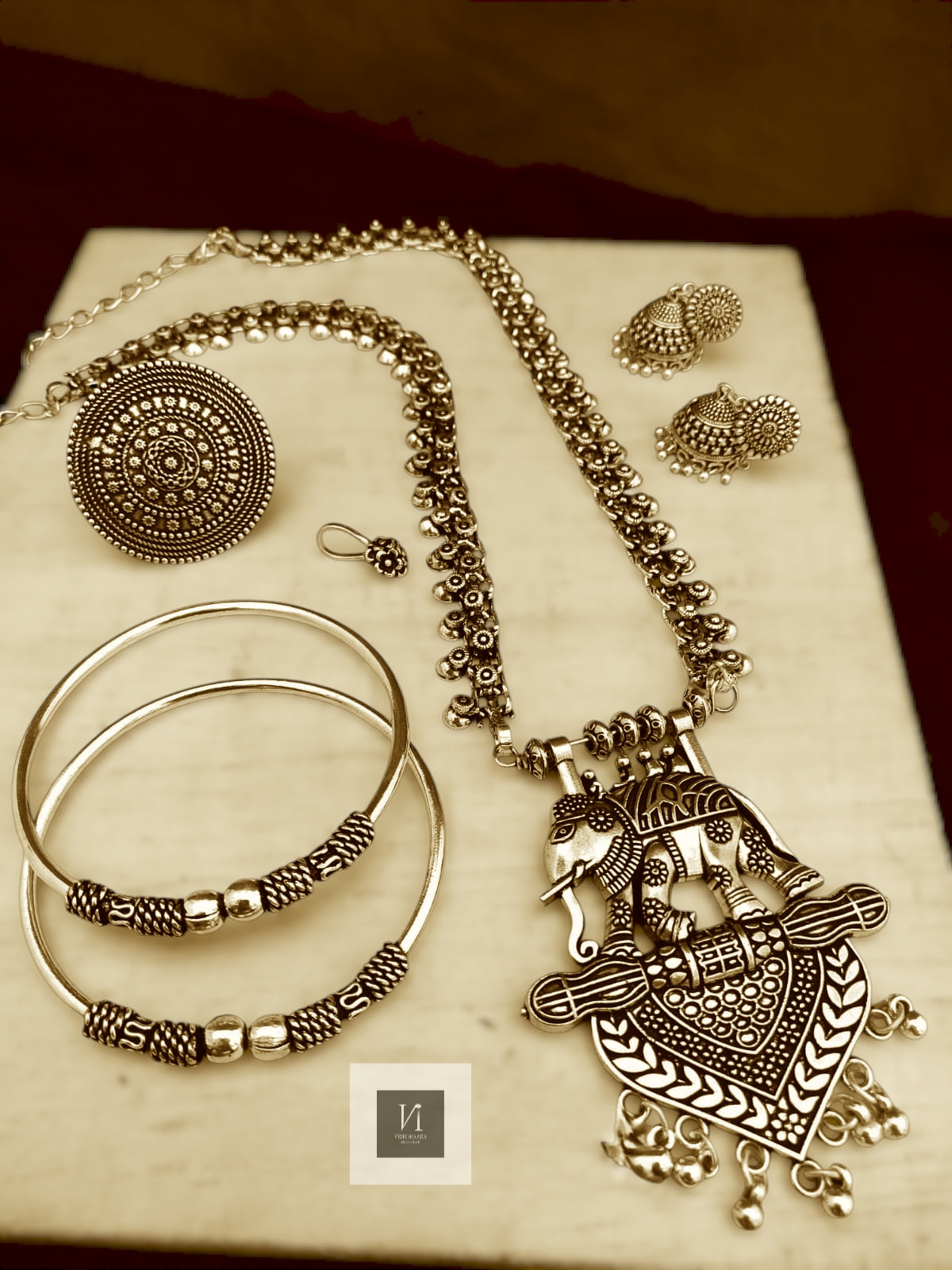 German Silver Combo Set