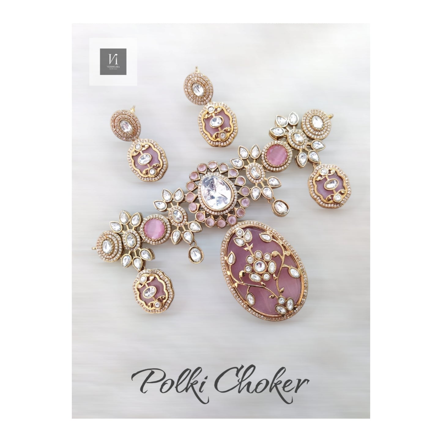 Polki Choker Set