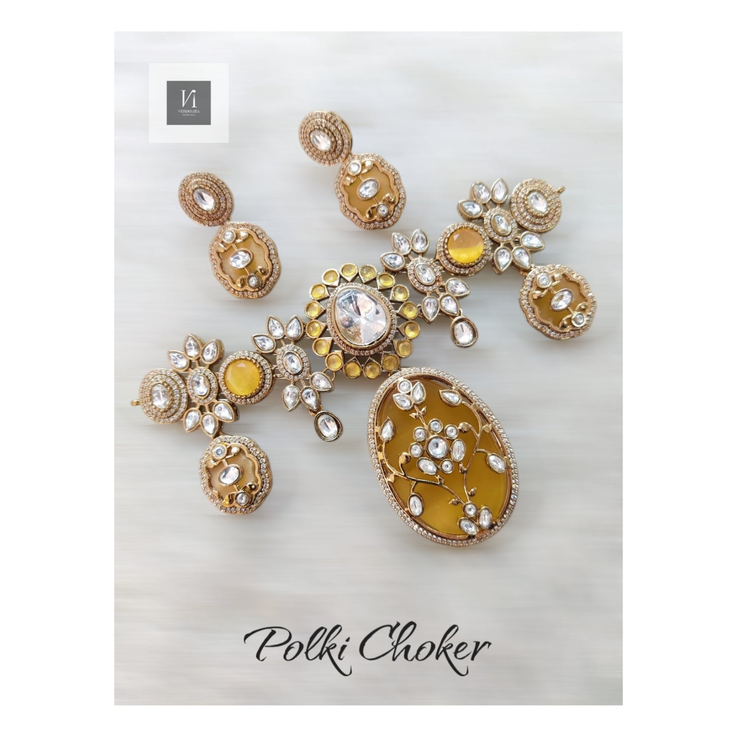 Polki Choker Set