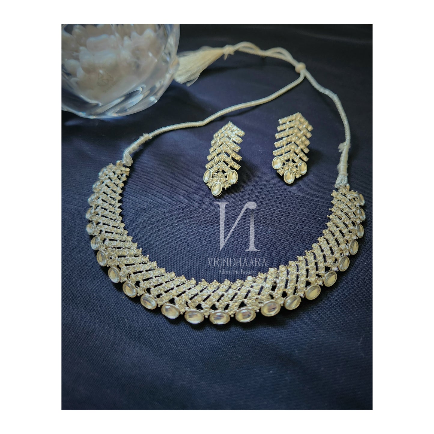 Silver Necklace Set