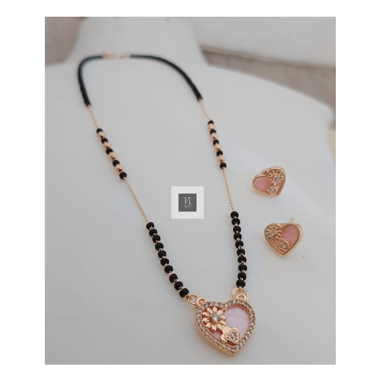 Rose gold chains