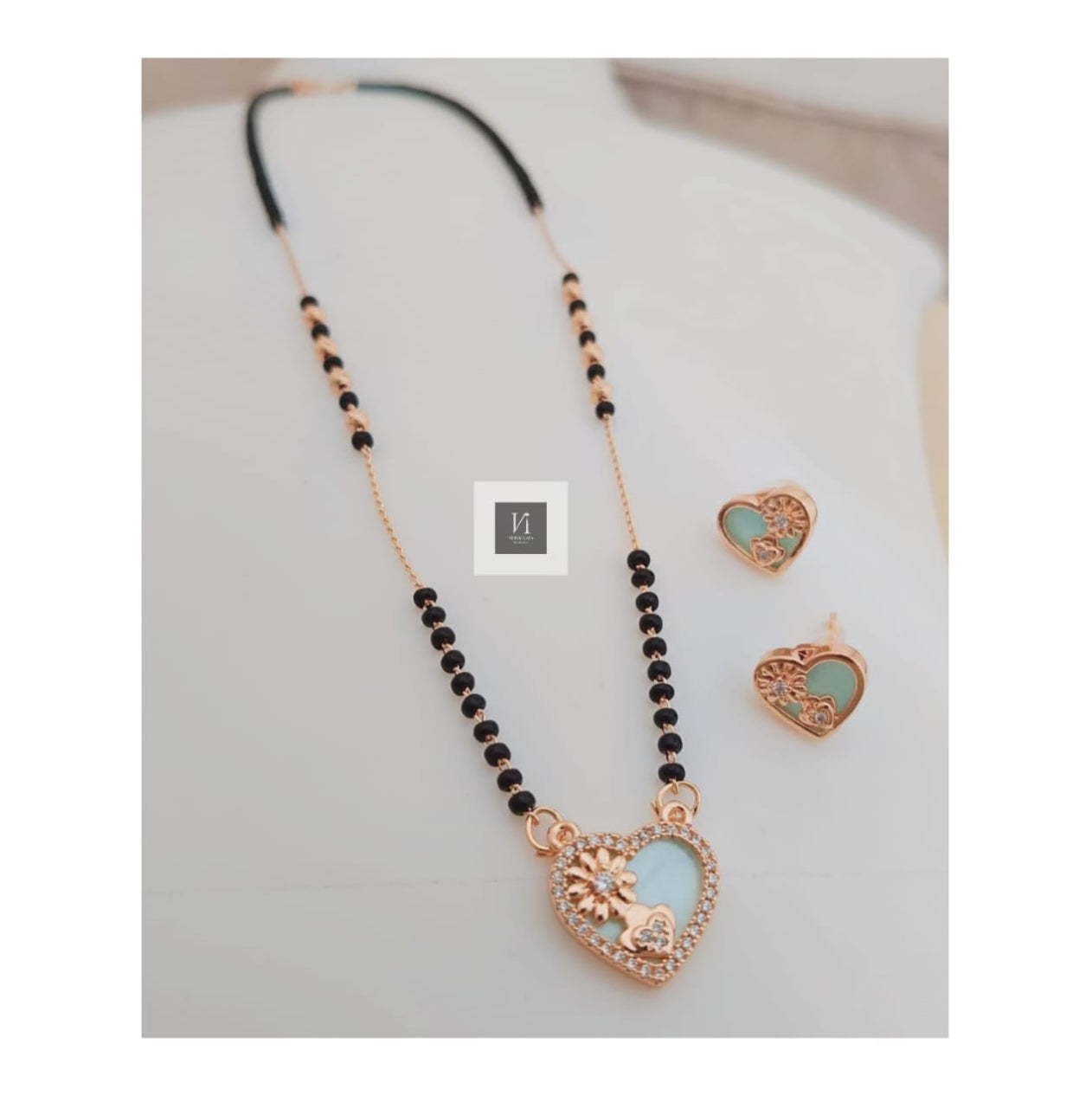 Rose gold chains