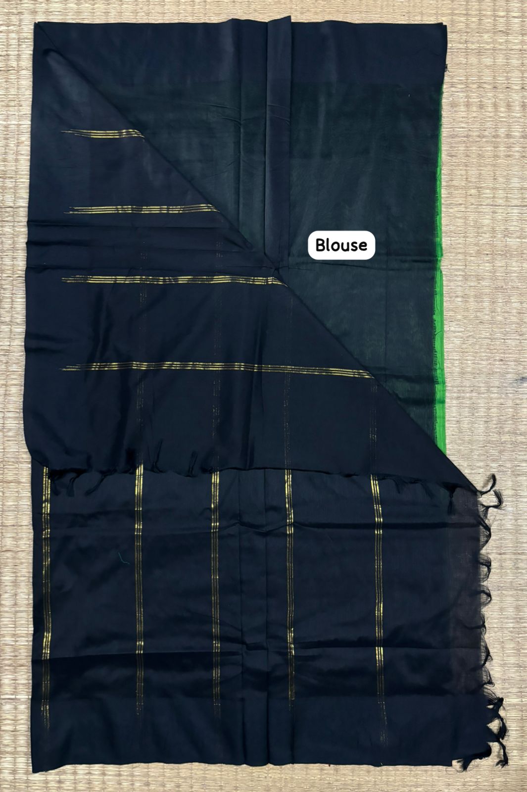 Maheshwari Cotton- Temple Border