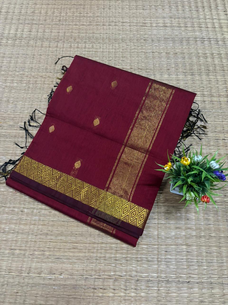 Maheshwari Cotton- Single Colour