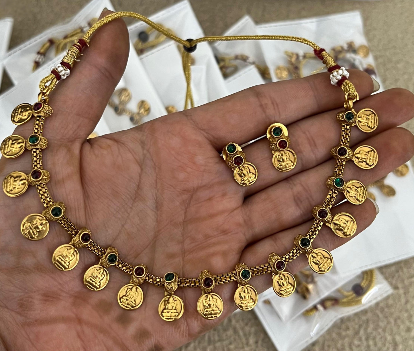 Coin Necklace Set