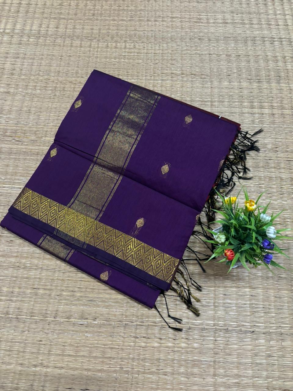 Maheshwari Cotton- Single Colour