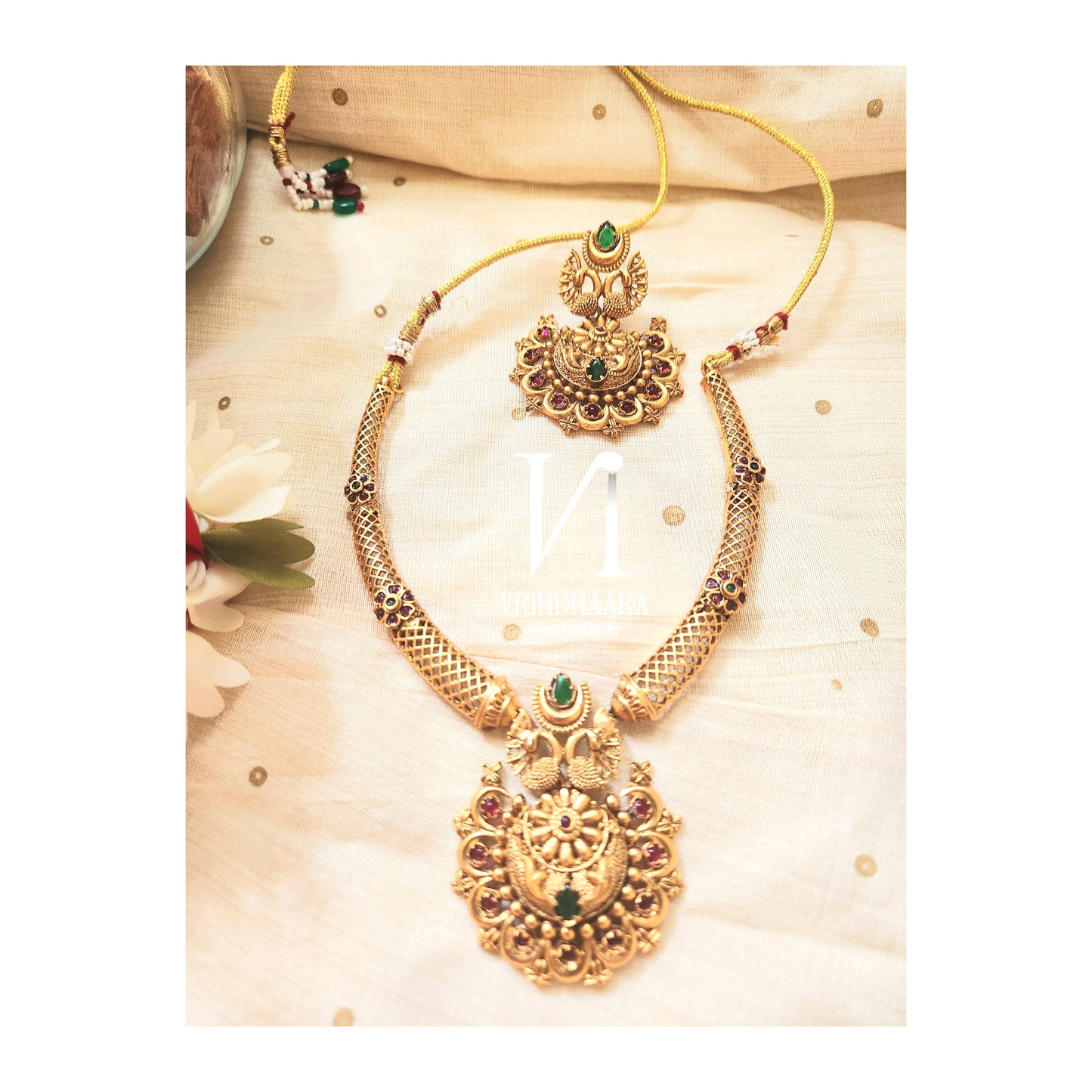 Matte finish Necklace Set