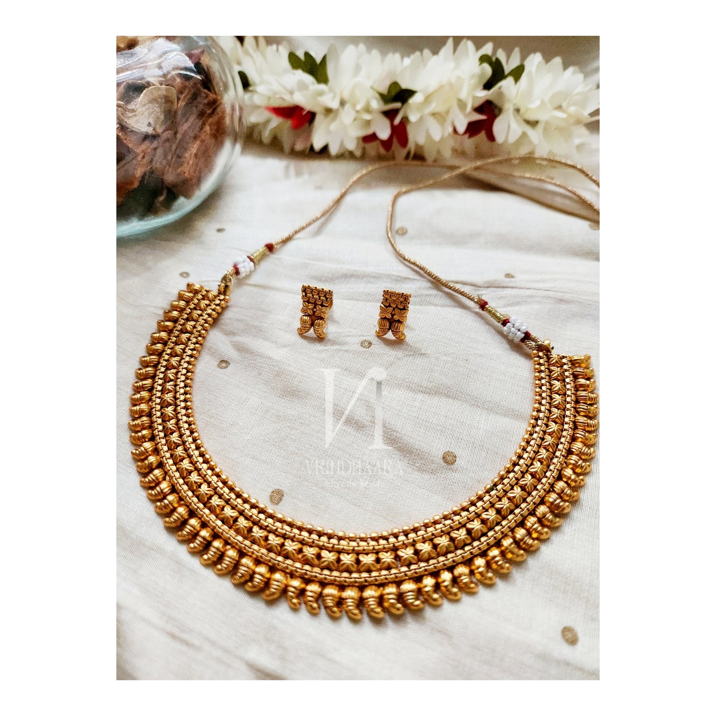 Necklace Set -Mango shaped