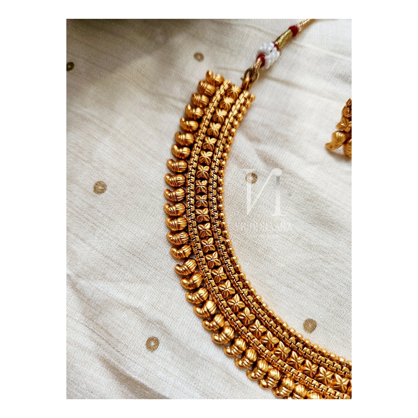 Necklace Set -Mango shaped