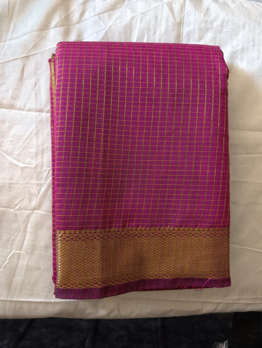 Maheshwari Cotton Checks